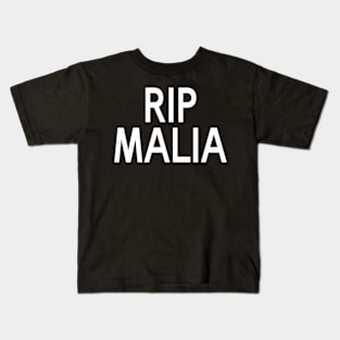 rip malia Kids T-Shirt